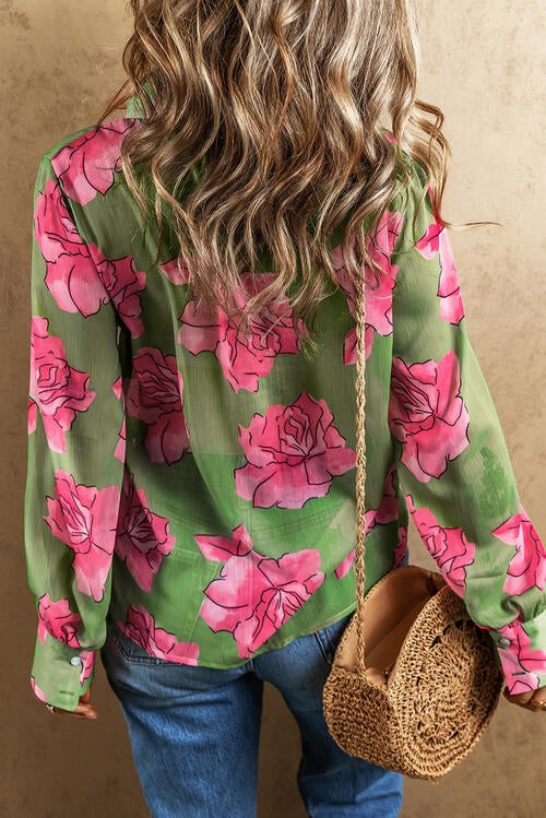 Rosy Long Sleeve Shirt - 0