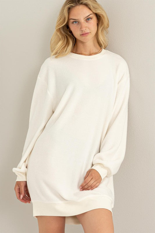 Girlfriend Sweatshirt Mini Dress-6